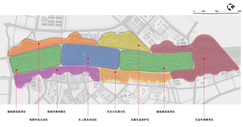 西安市灞河公园景观规划设计方案,西安